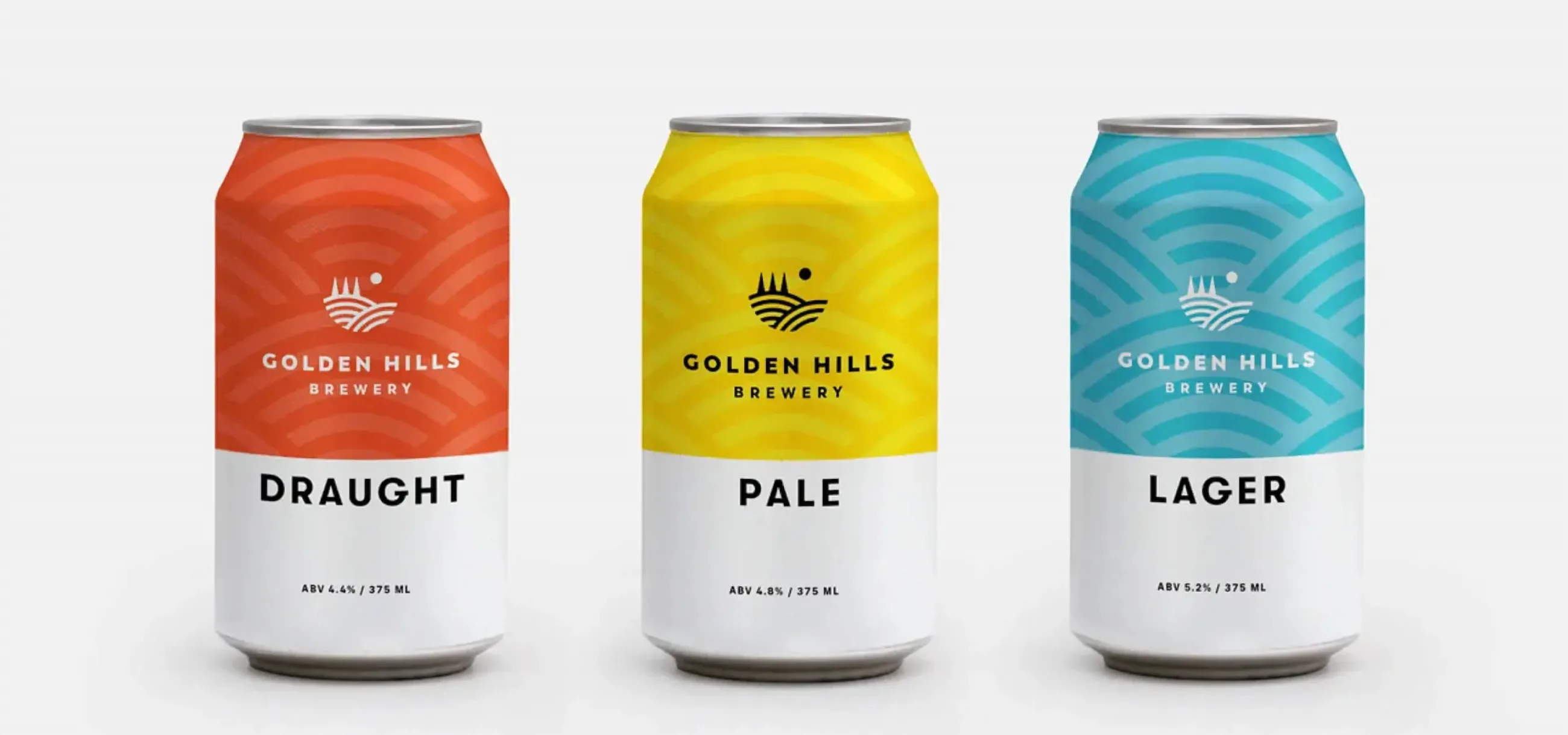 Golden Hills Brewery, work sample