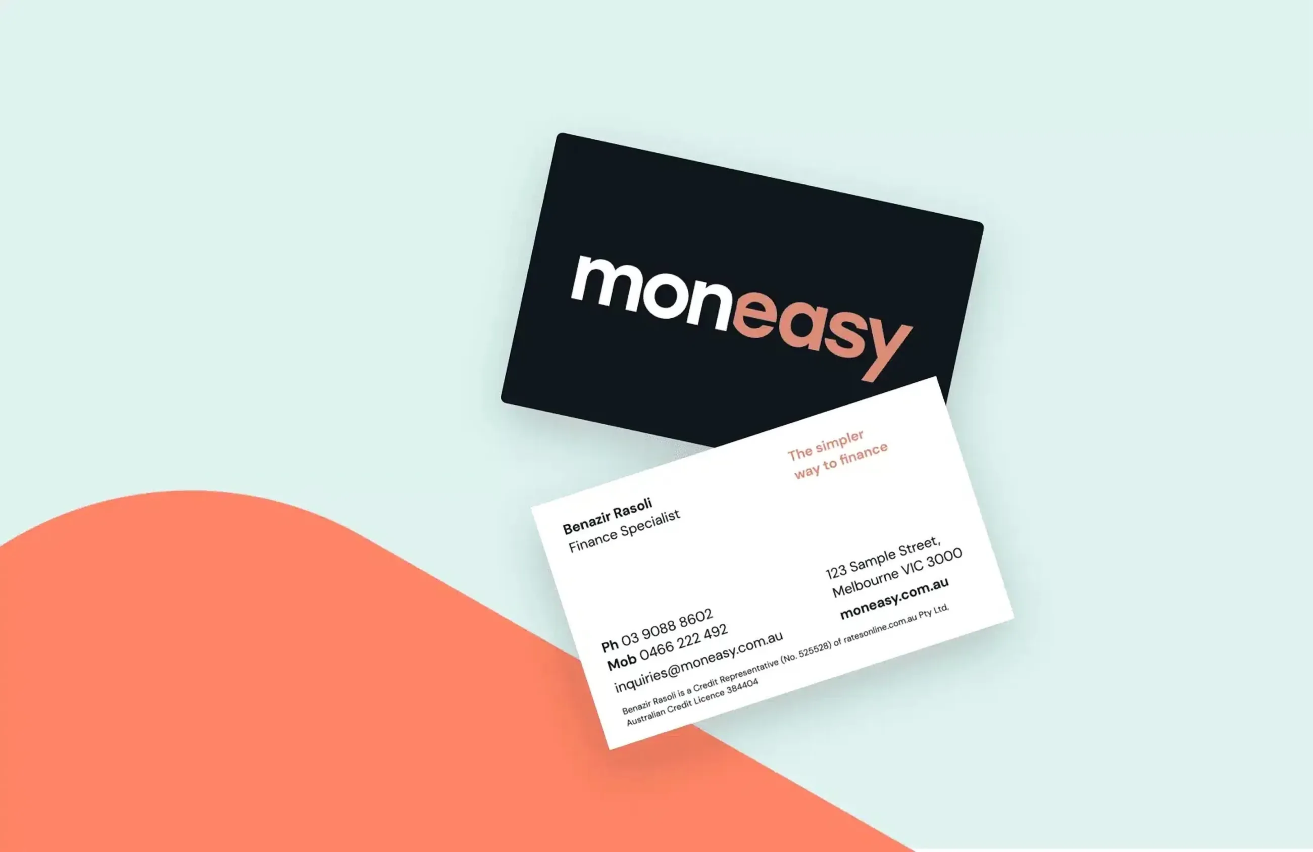 Moneasy, work sample