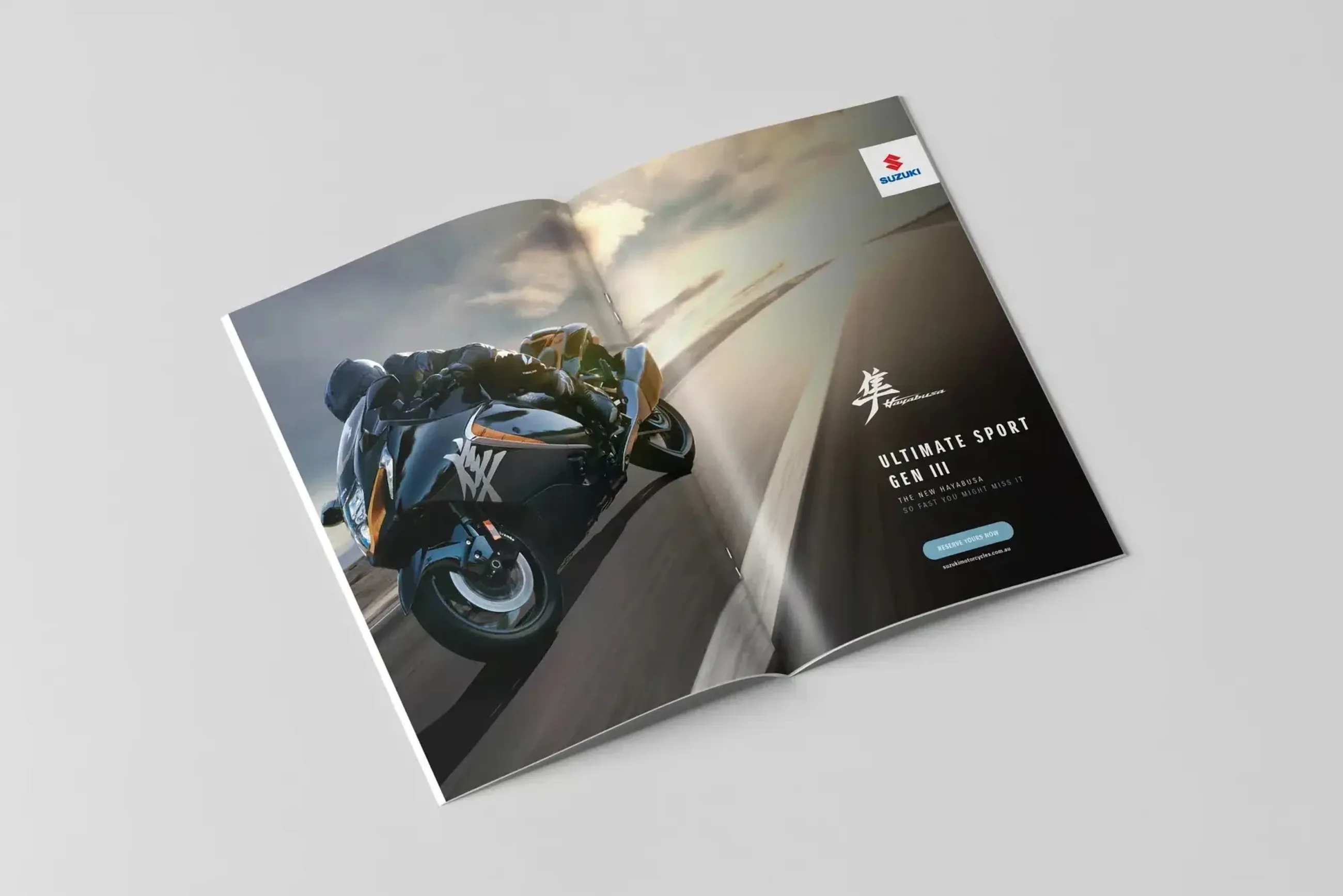 Suzuki Motorcycles, work sample