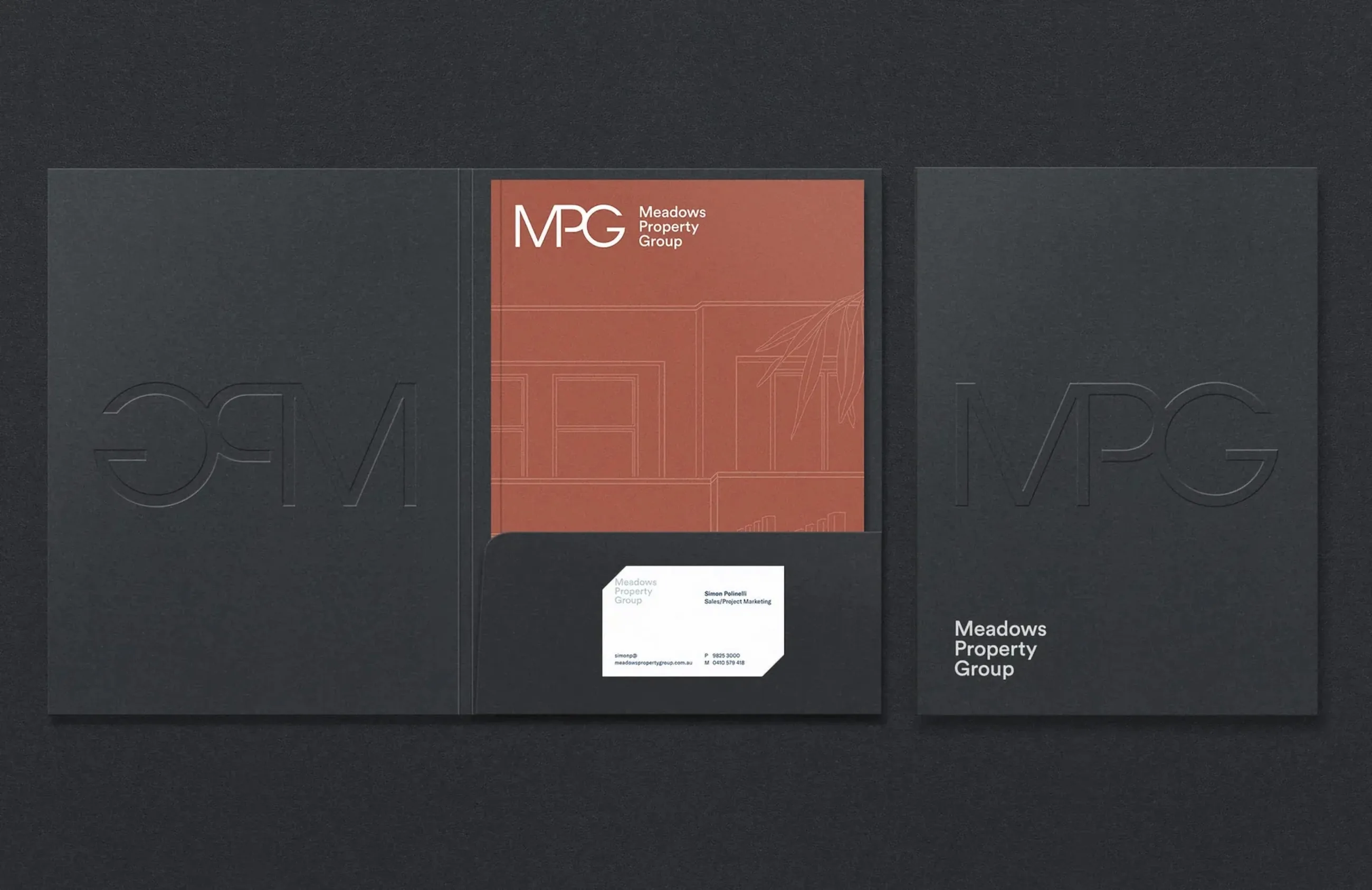 Meadows Property Group brochure covers