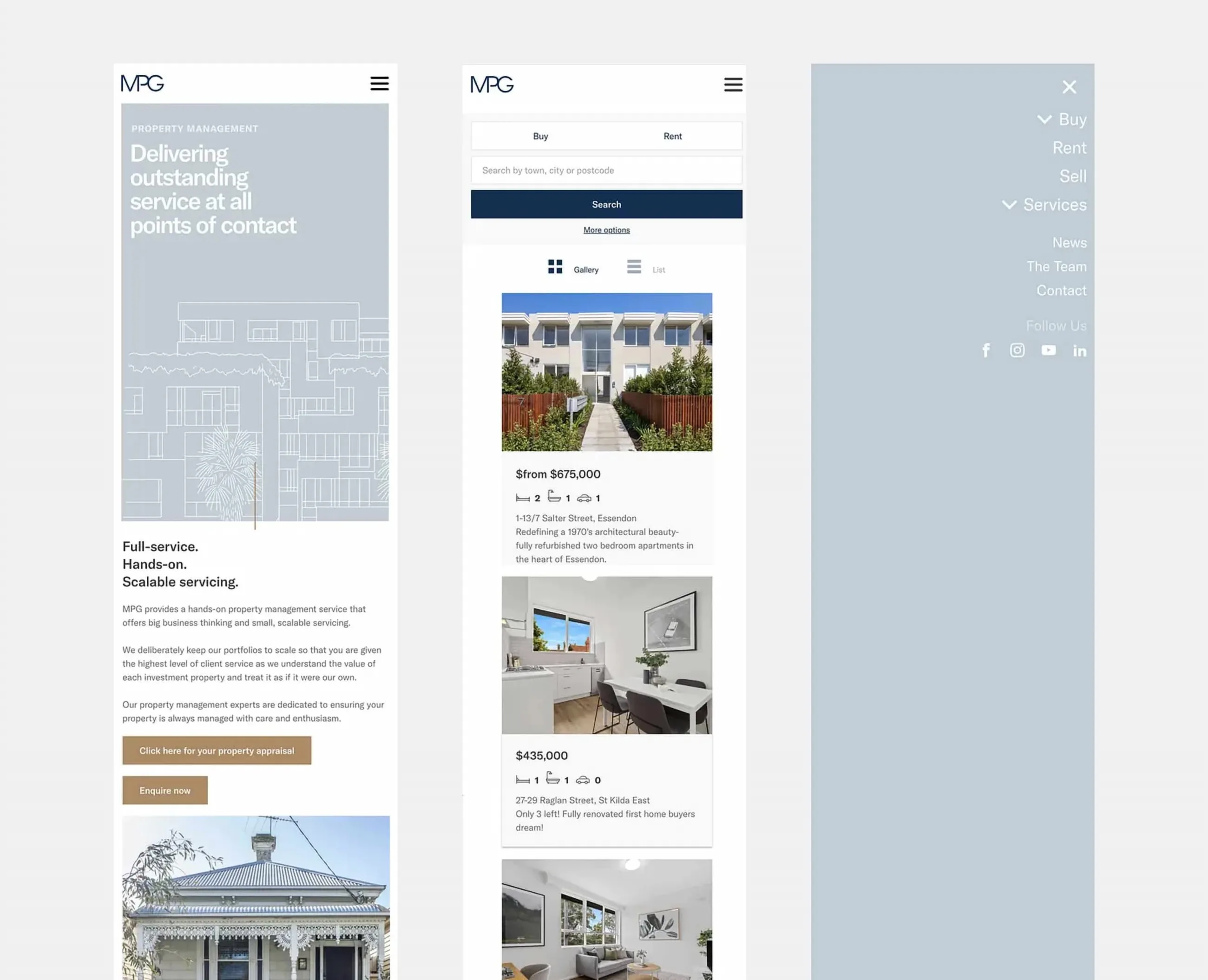 Meadows Property Group, work sample