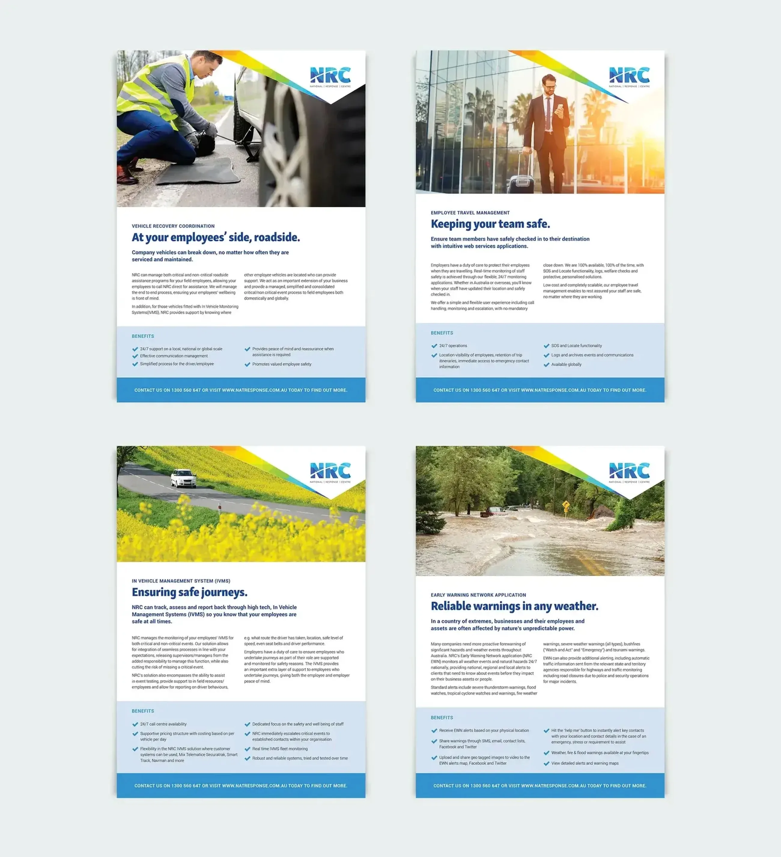National response centre, work sample