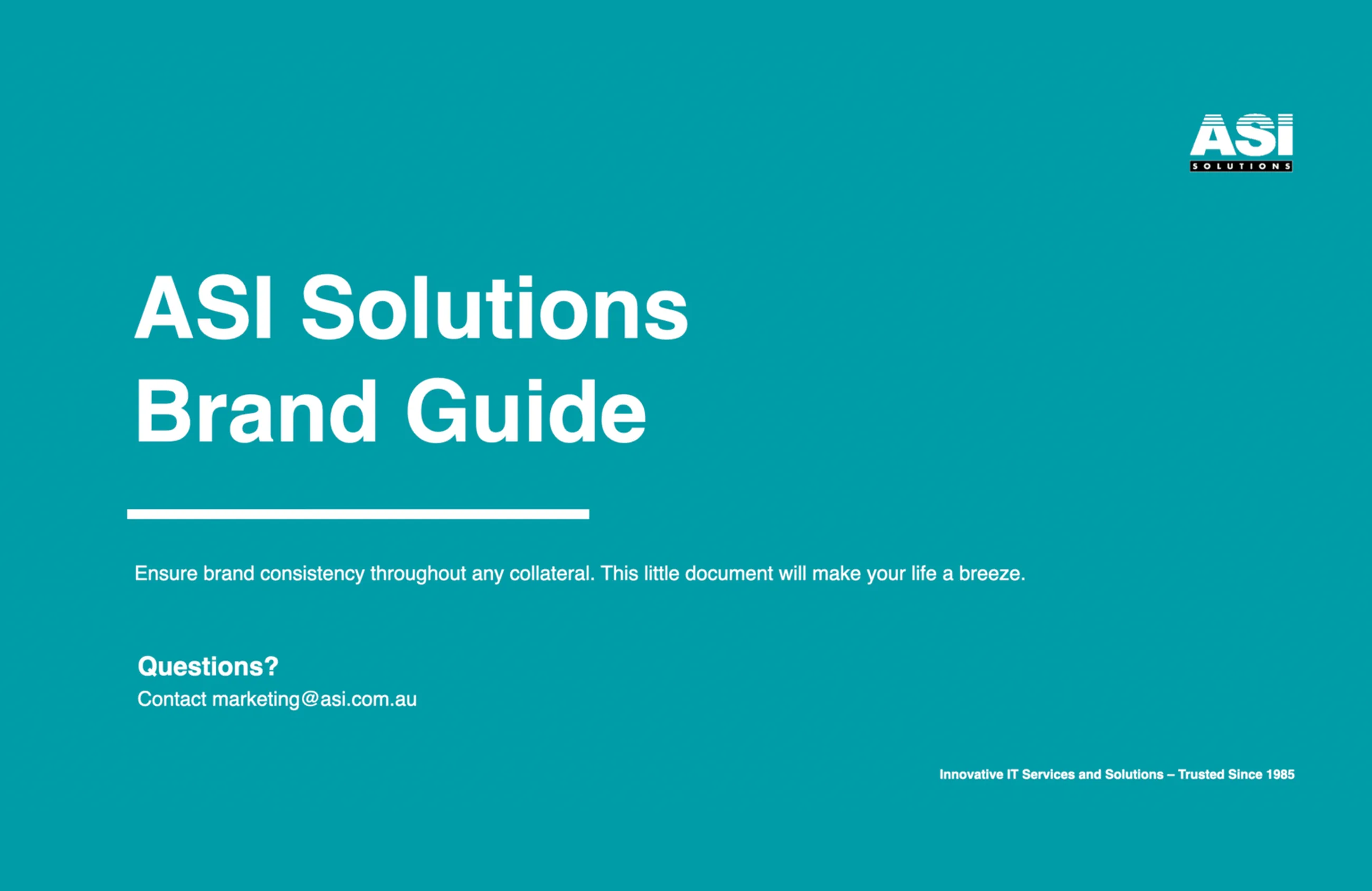 ASI Solutions, work sample