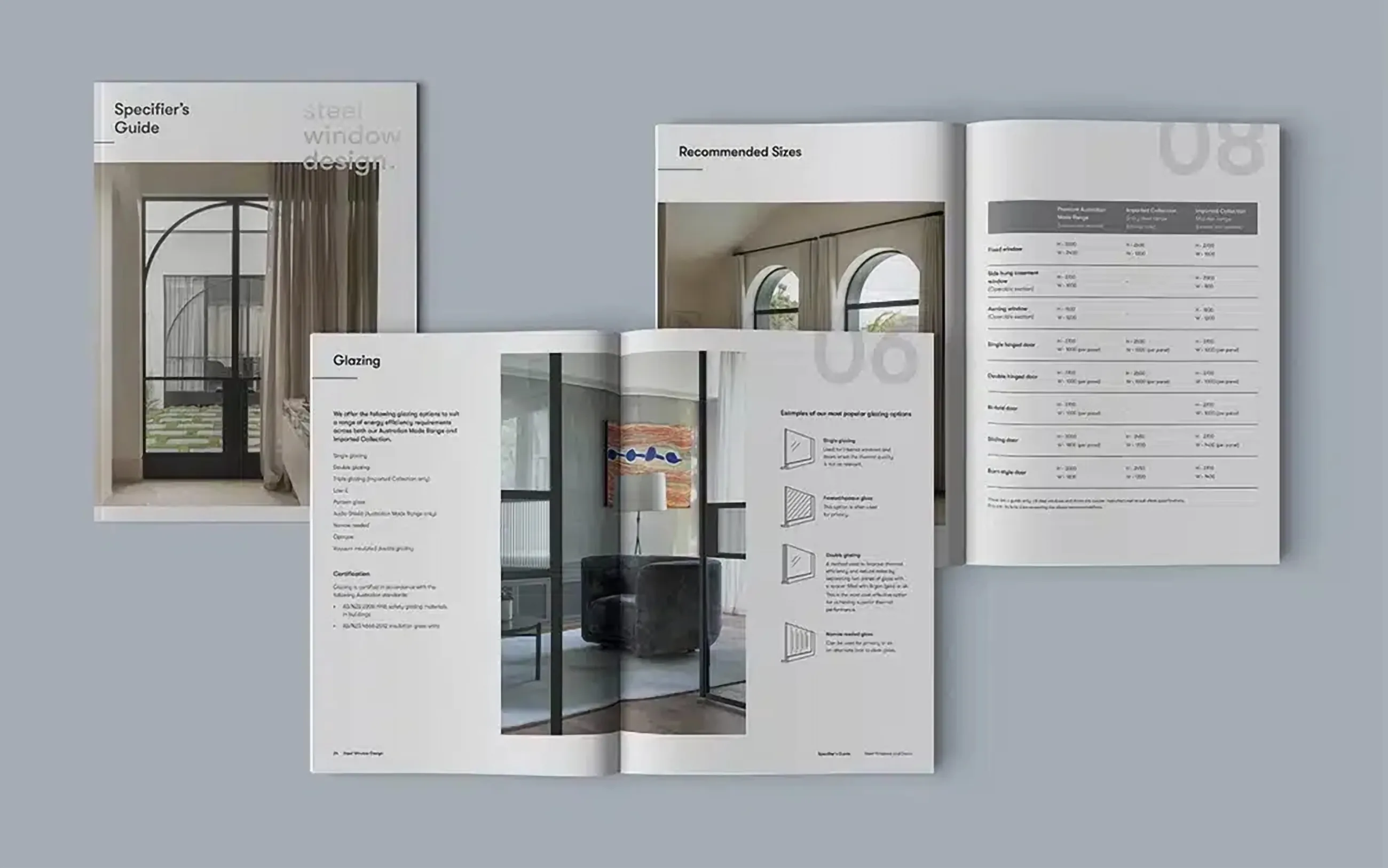 Steel Window Design, work sample
